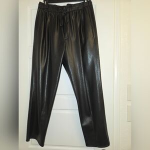 Zara Faux Leather Pants